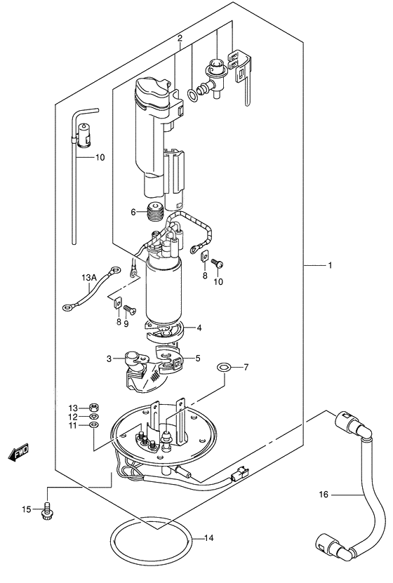 Fuel pump              

                  Model k2