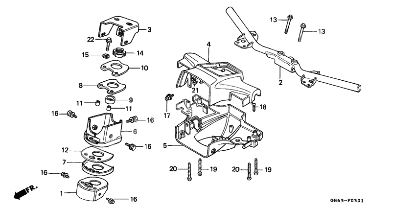 Handle/top bridge              

                  C90E/MF/G/MG/N/MN