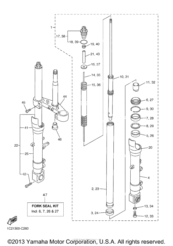 Front fork