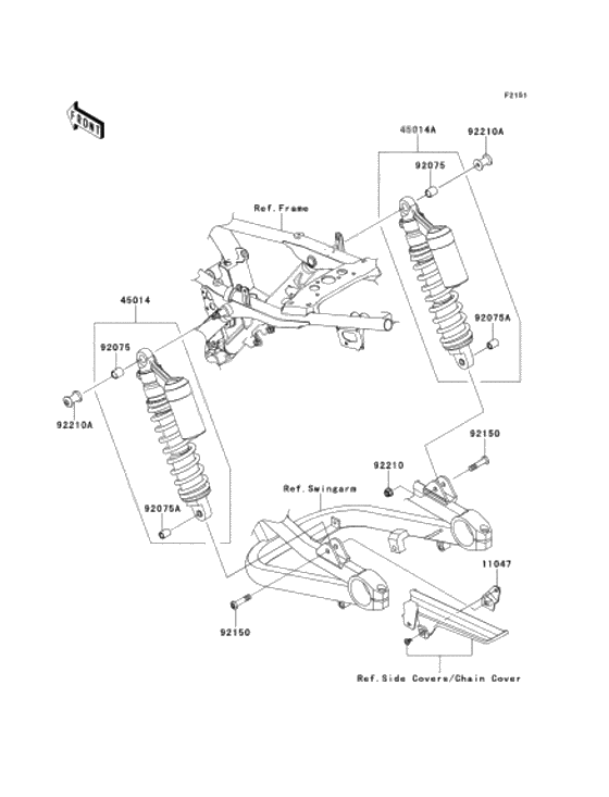 Suspension/shock absorber