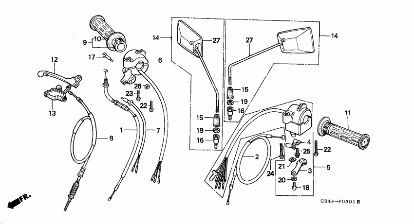 Handle lever/switch/cable              

                  C50SP/C50ST