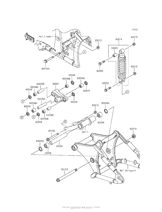 Suspension/shock absorber