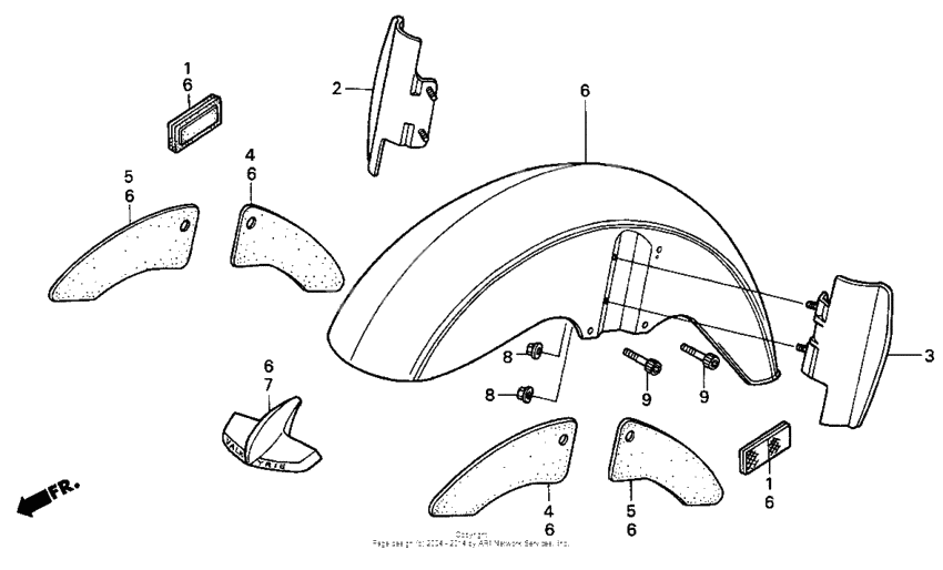 Front fender