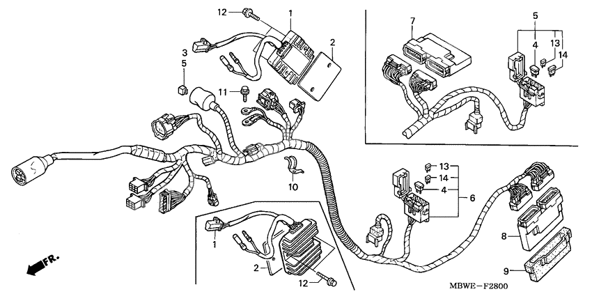 Harness wire