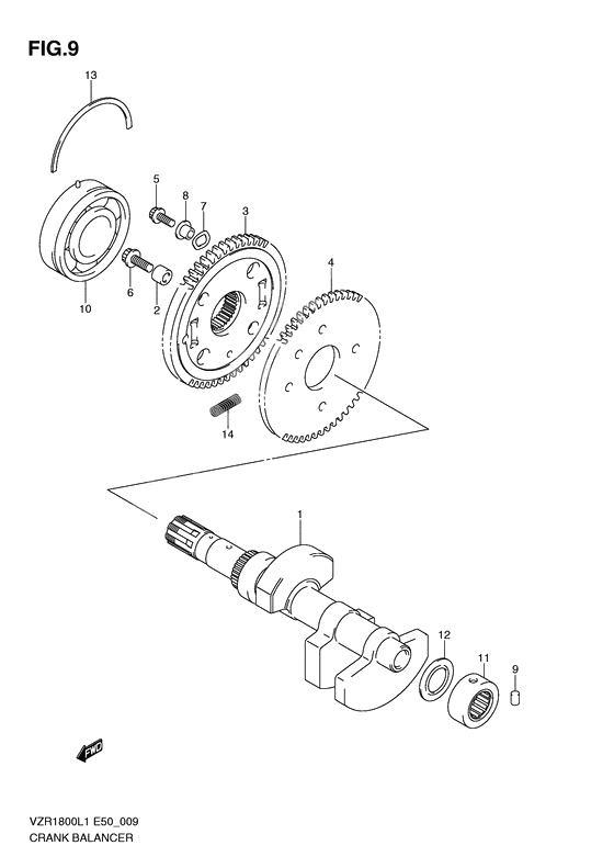 Crank balancer