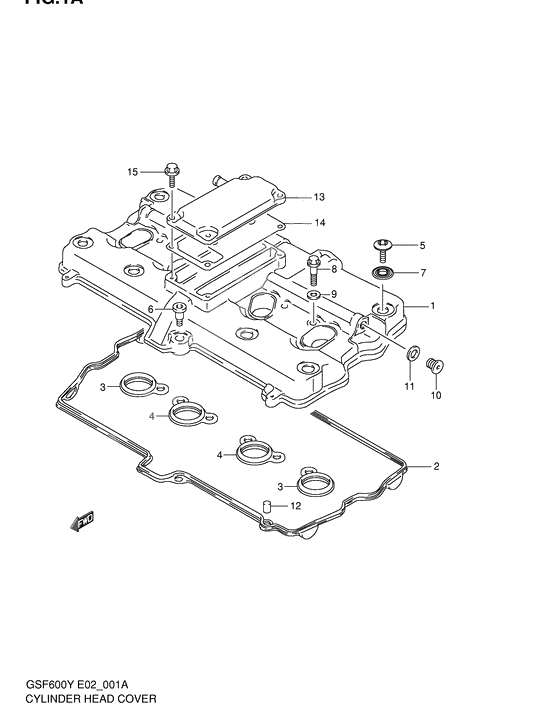 Cylinder head cover