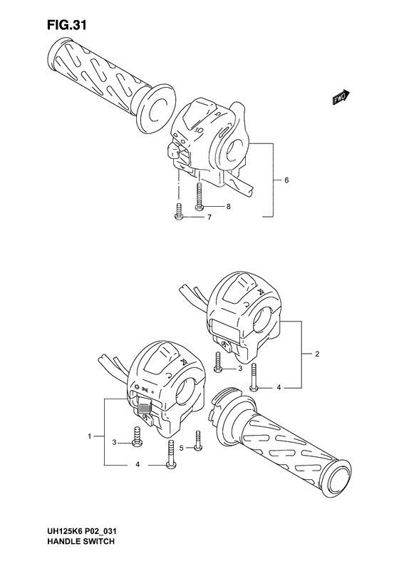 Handle switch