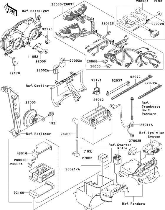 Chassis electrical equipment