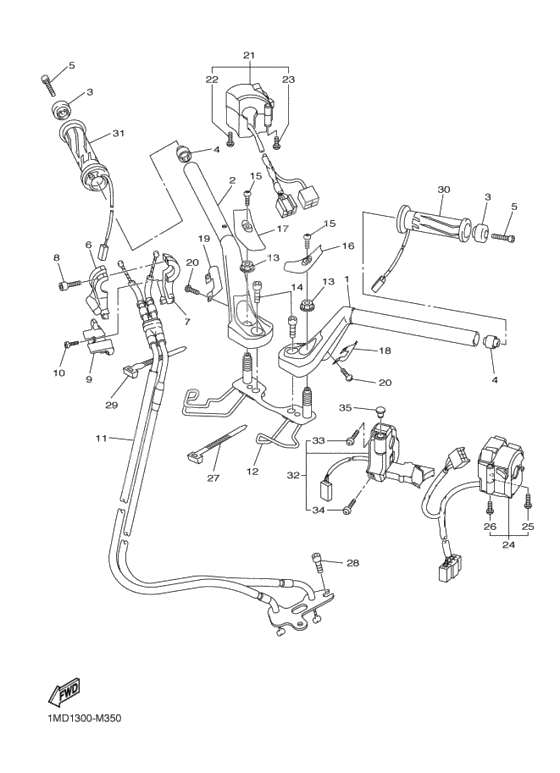 Steering handle