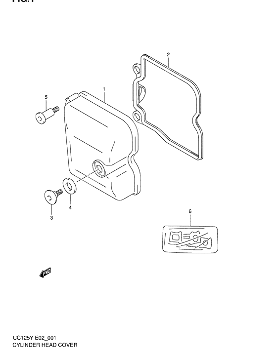 Cylinder head cover