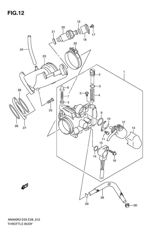 Throttle body