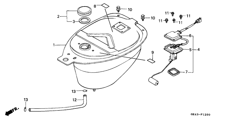 Tank fuel              

                  C50DF/LAG/G/DG/SN