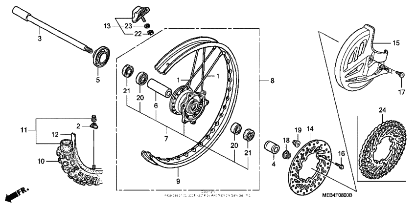 Front wheel