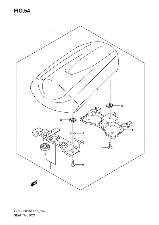 Seat tail box