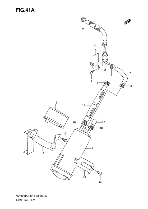 Evap system              

                  Model k9