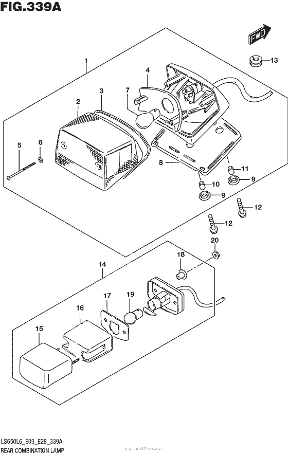 Задний фонарь (Стоп-сигнал)