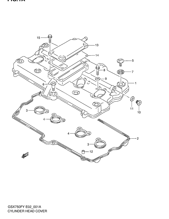 Cylinder head cover