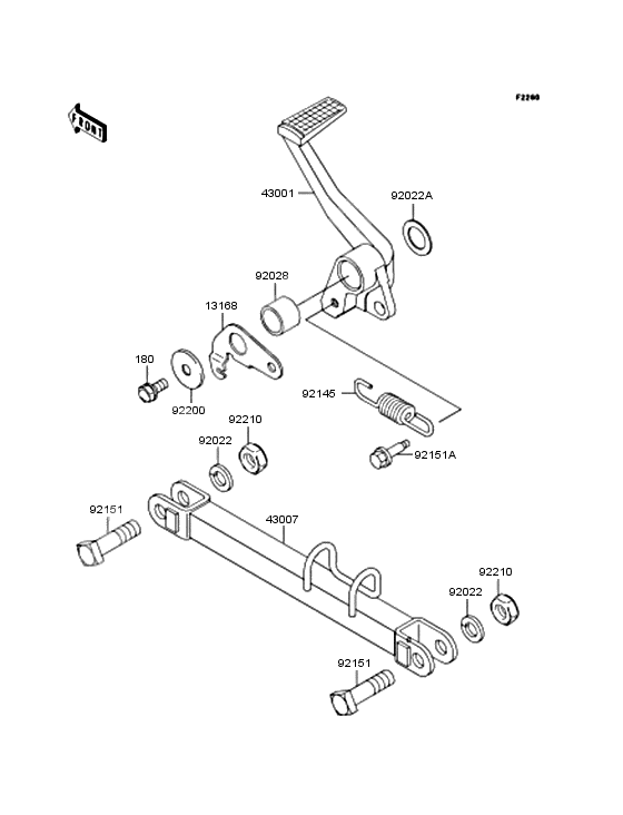 Brake pedal