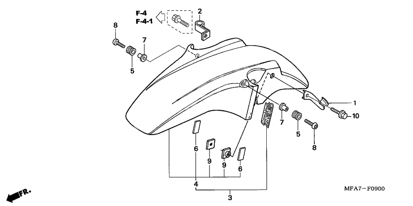 Front fender