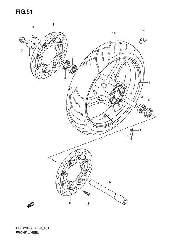 Transom + tube              

                  Gsf1200sk6