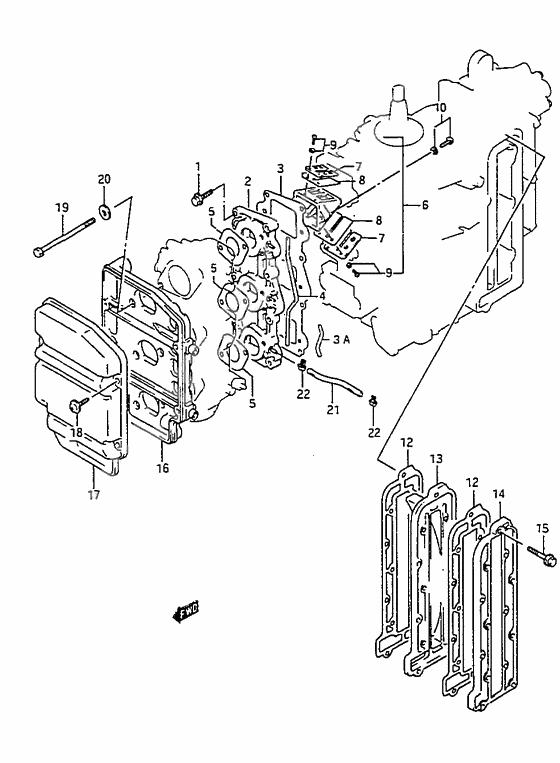 Inlet case