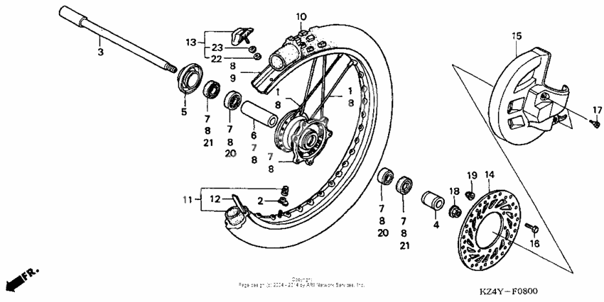 Front wheel