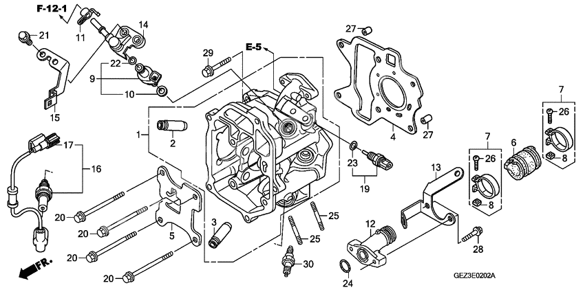 Cylinder head              

                  NPS508/9