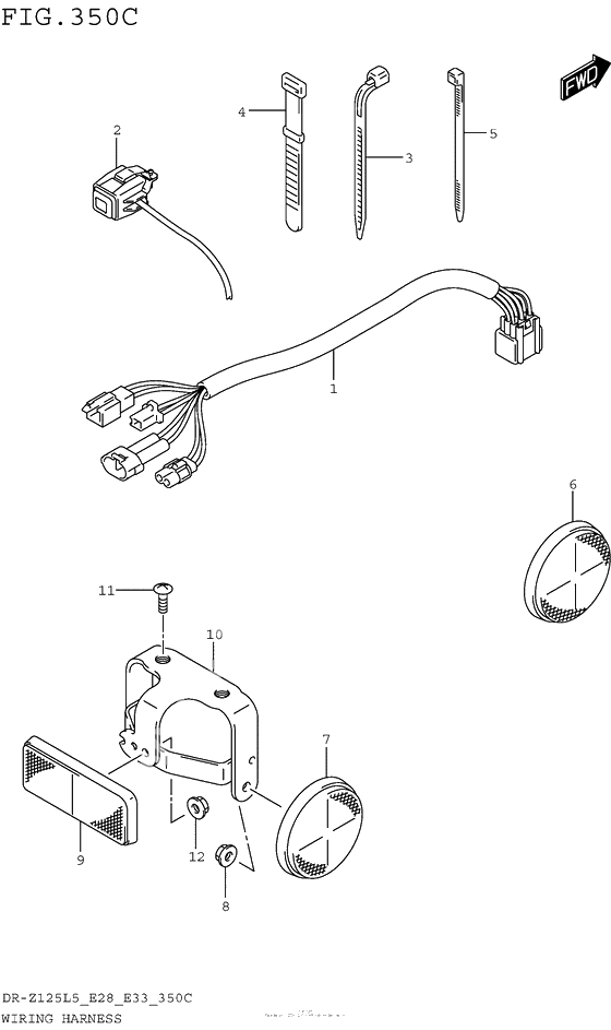 Wiring Harness (Dr-Z125Ll5 E28)