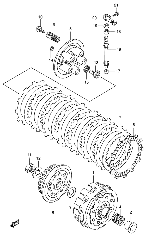 Clutch              

                  Model t/v