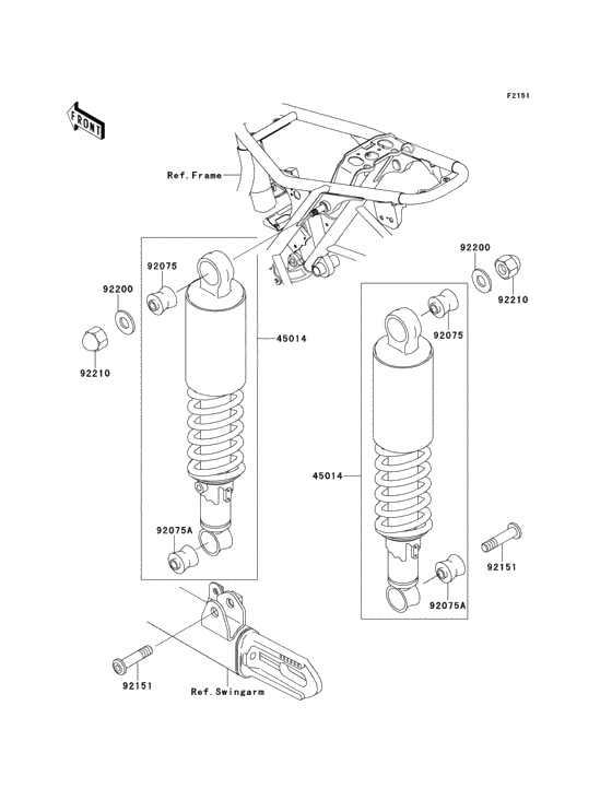 Suspension/shock absorber