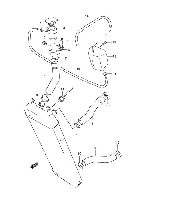 Radiator hose