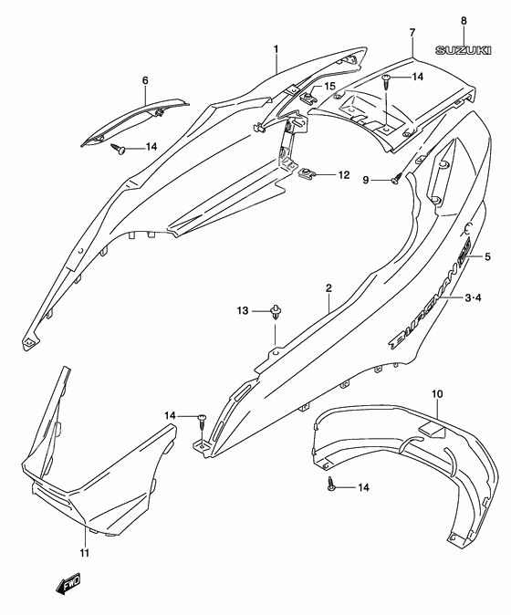 Frame cover              

                  Model k4