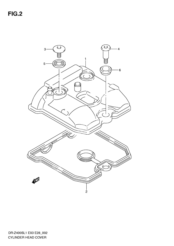 Cylinder head cover