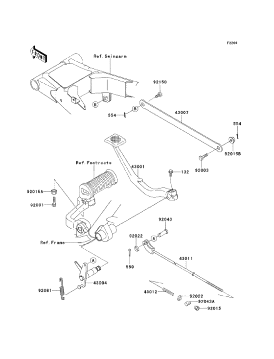 Brake pedal