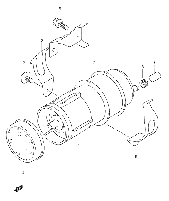 Fuel catch tank