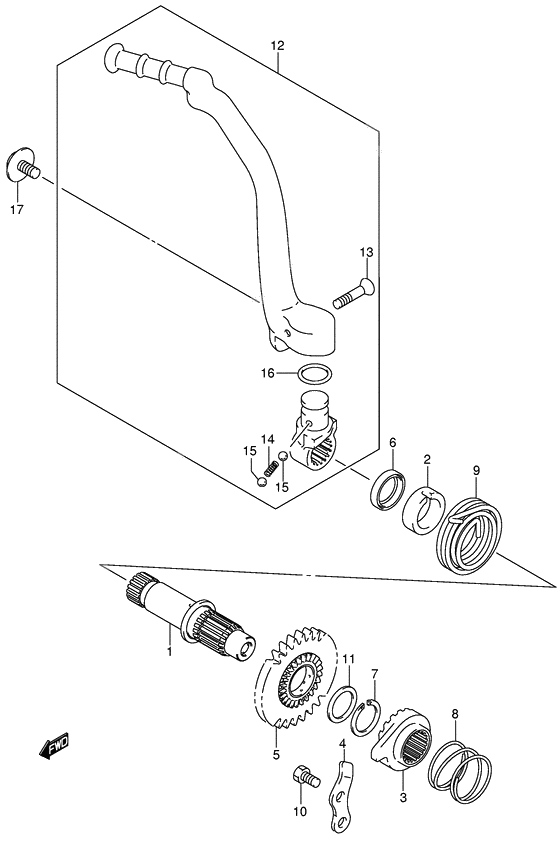 Kick starter              

                  Model k5/k6