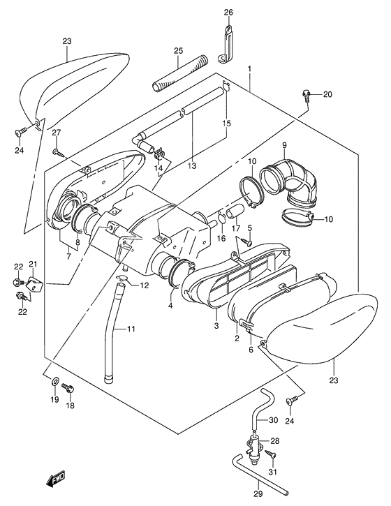 Air cleaner              

                  Model y/k1