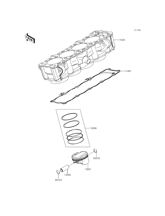 Cylinder/piston(s)