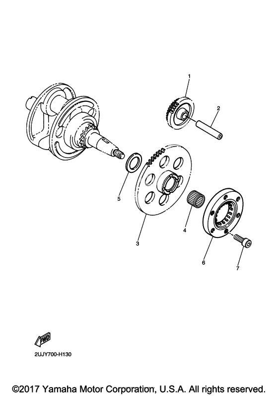 Привод стартера