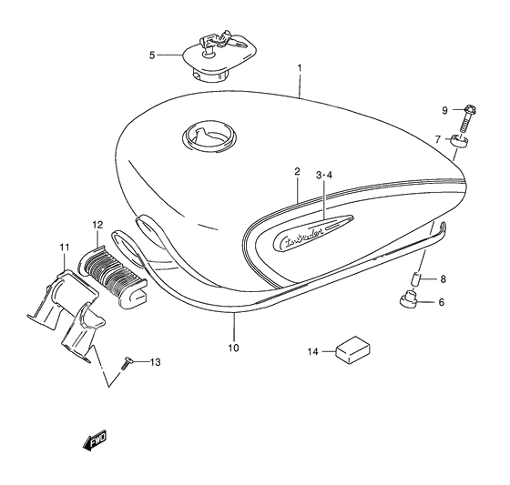 Tank fuel              

                  Model k2