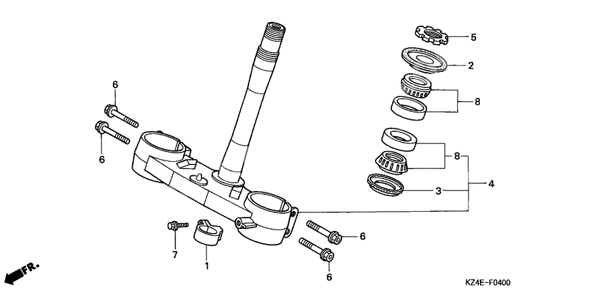 Steering stem