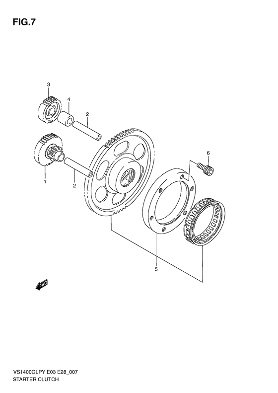 Starter clutch