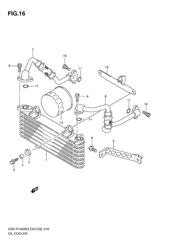 Oil cooler