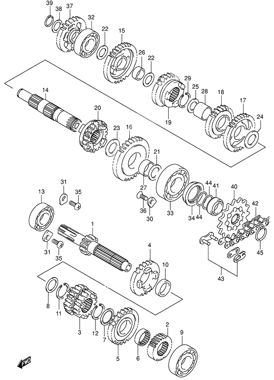 Transmission              

                  Model k4/k5/k6