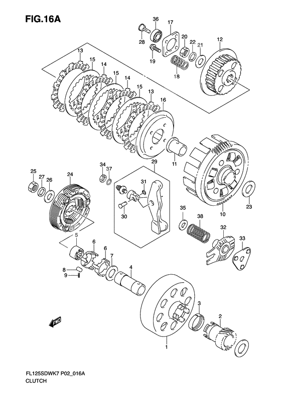 Clutch              

                  Model k8/k9