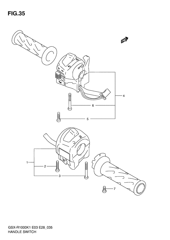 Handle switch