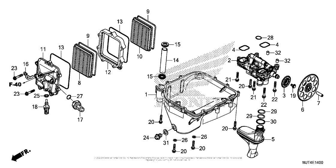 Масляный насос & Поддон