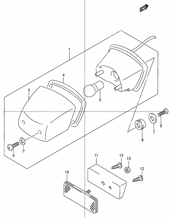 Rear combination lamp