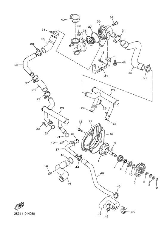 Водяной насос