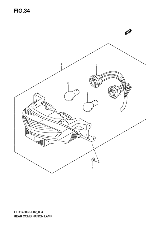 Rear combination lamp